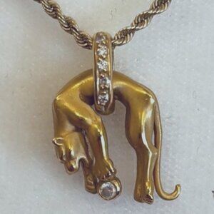 Carrera y Carrera Panther Necklace